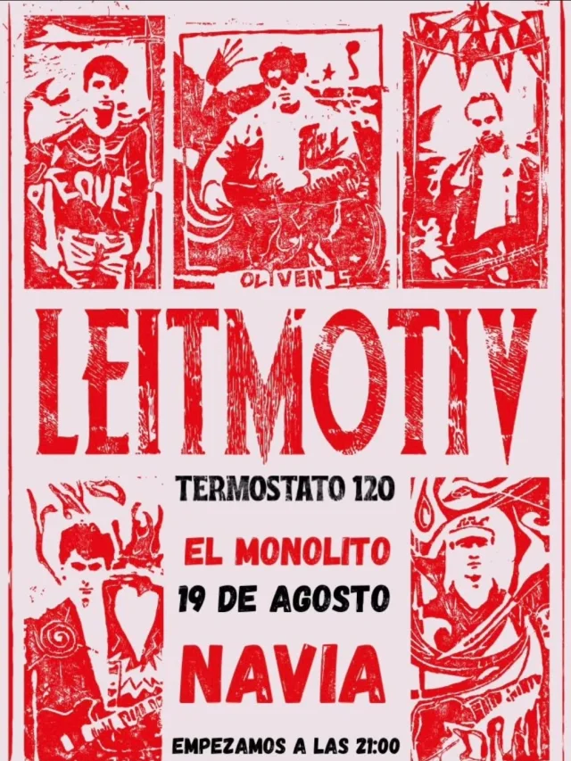 Concierto de Leitmotiv en El Monolito de Navia