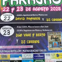Fiestas de San Juan 2025 en Parajas