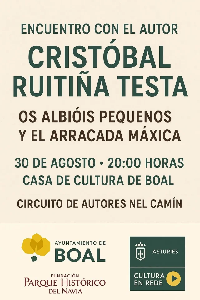 Encuentro con Cristóbal Ruitiña en Boal