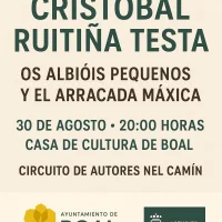 Encuentro con Cristóbal Ruitiña en Boal