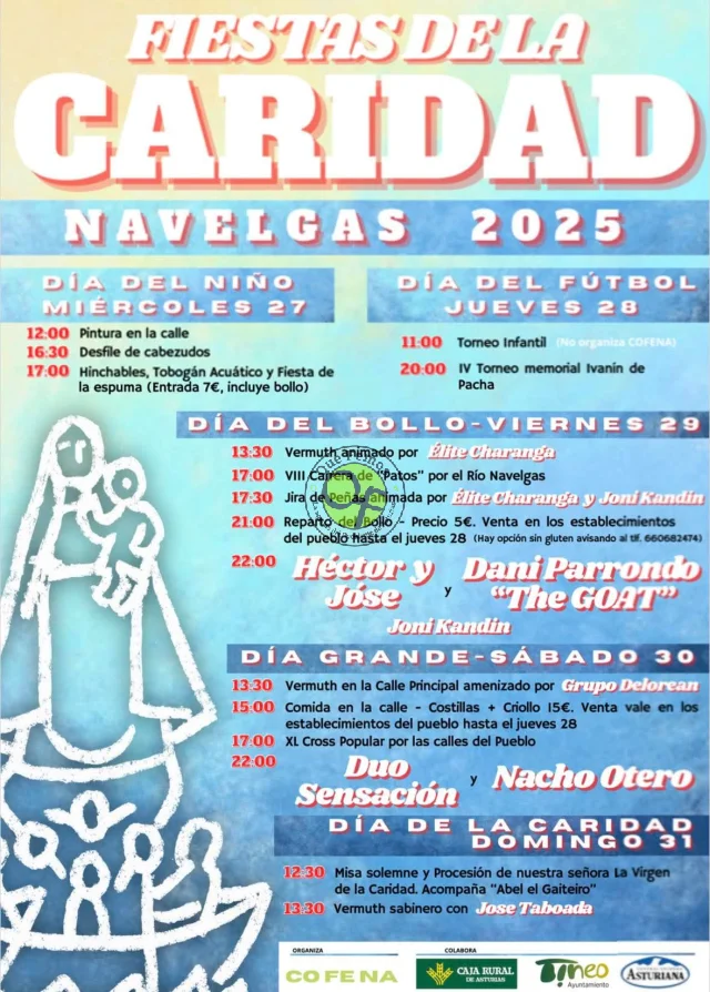 Fiestas de la Caridad 2025 en Navelgas