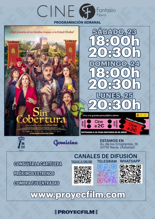 Cine en el Fantasio: 
