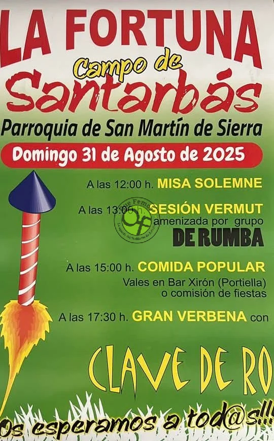 Fiestas de La Fortuna 2025 en Campo de Santarbás