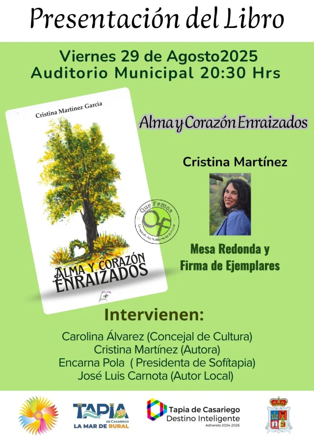 En Tapia se presenta el libro 
