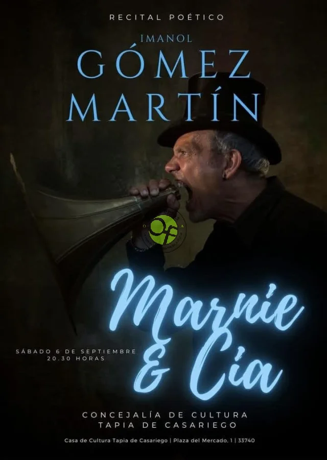Imanol Gómez Martín protagoniza un gran recital poético en Tapia