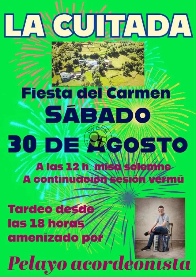 Fiesta del Carmen 2025 en La Cuitada