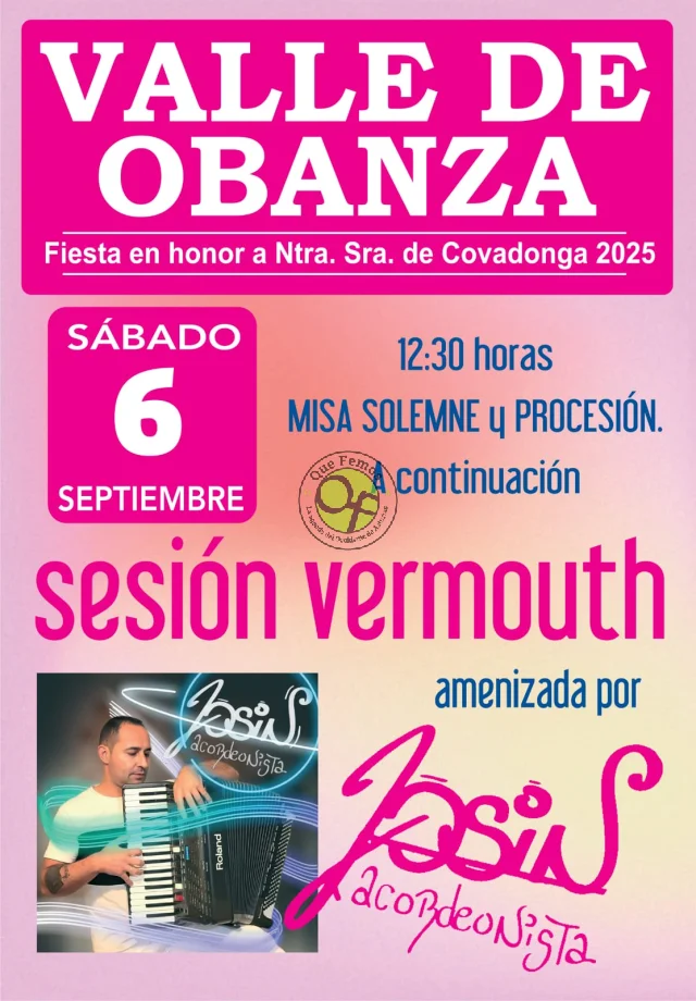 Fiesta de Nuestra Señora de Covadonga 2025 en el Valle de Obanza