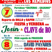 Fiestas de Nuestra Señora de los Remedios 2025 en Miñagón y Pendia