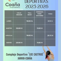 Se abre la matrícula para las actividades deportivas 2025-2026 en el Complejo Deportivo Los Castros