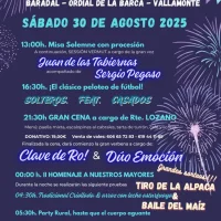 Fiesta de La Magdalena 2025 en Baradal, Ordial de la Barca y Vallamonte