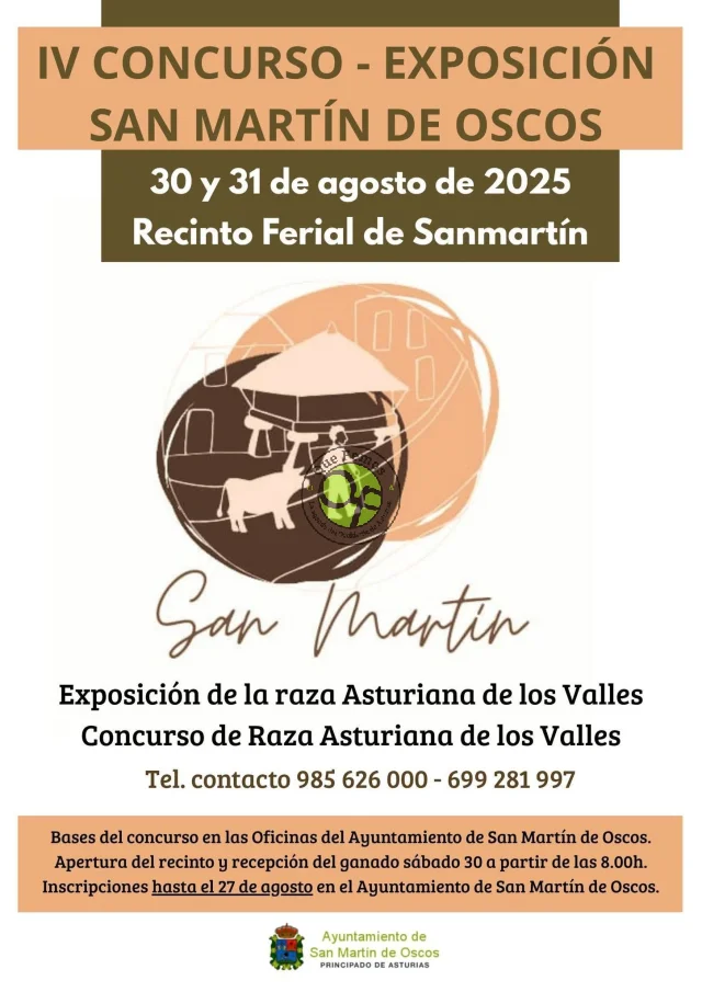 Concurso-Exposición de la Raza Asturiana de los Valles en Samartín de Oscos 2025