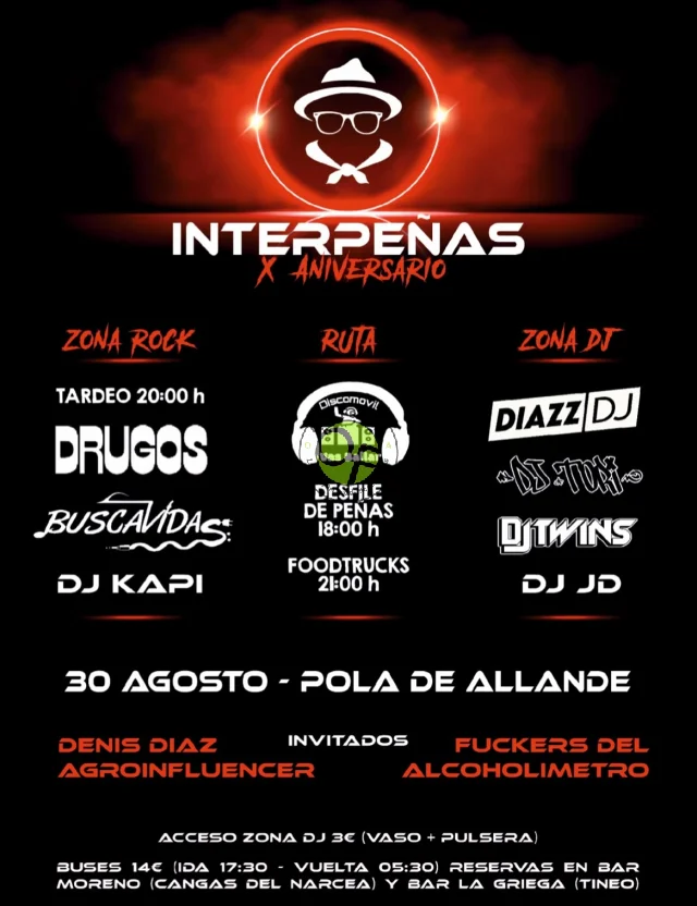 Interpeñas 2025 en Pola de Allande