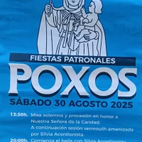 Fiestas de Nuestra Señora la Caridad 2025 en Poxos 