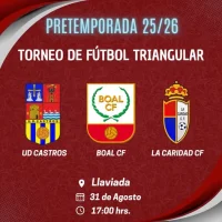 Torneo de Fútbol Triangular en Boal