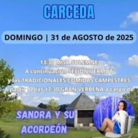 Fiestas de La Pilarina 2025 en Carceda
