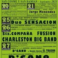 Fiestas de San Cosme y San Damián 2025 en Villacondide