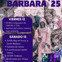 Fiestas de Santa Bárbara 2025 en La Bustariega