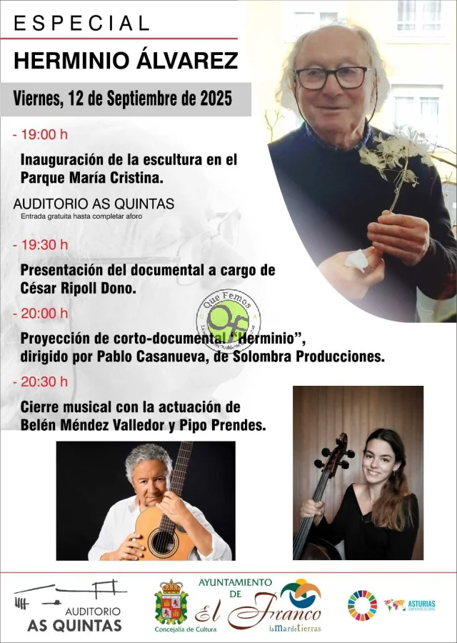 El Franco rinde homenaje a Herminio Álvarez