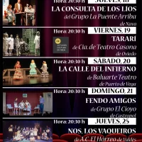 En A Caridá disfrutarán de sus Noches de Teatro en el marco de la Semana Cultural de San Miguel 2025