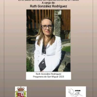 Ruth González Rodríguez, pregonera de las Fiestas de A Caridá