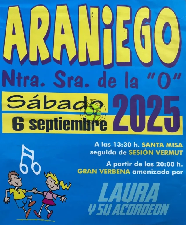 Fiesta de Nuestra Señora de la O 2025 en Araniego