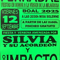 Fiestas de La Milagrosa 2025 en Ferradal