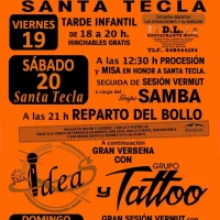 Fiestas de Santa Tecla 2025 en Brieves