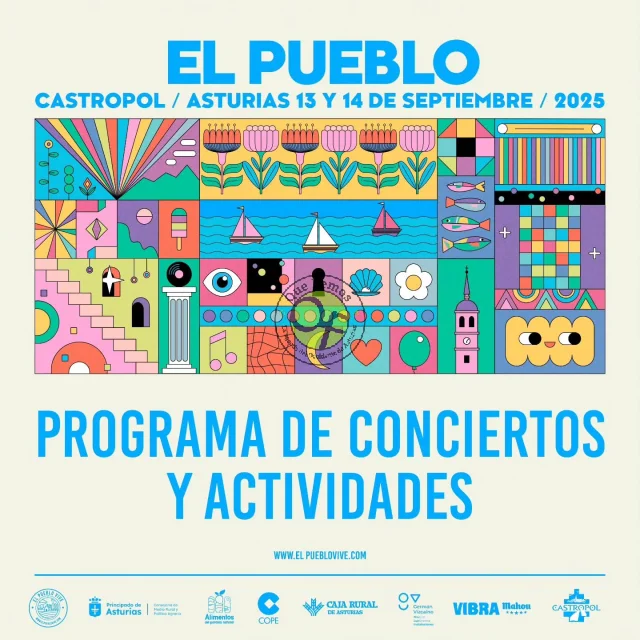 El Festival El Pueblo 2025 se celebrará en Castropol
