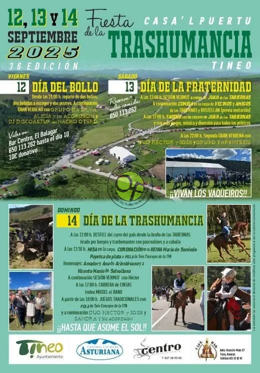 Fiesta de la Trashumancia 2025 en Casa´l Puertu