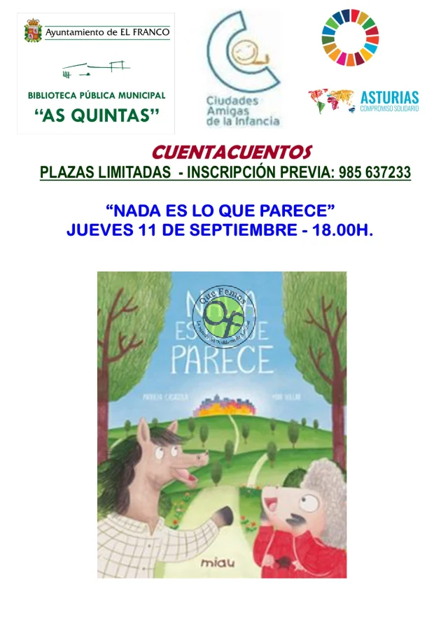 Cuentacuentos en As Quintas: 