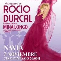 Concierto homenaje a Rocío Durcal de Mina Longo en Navia