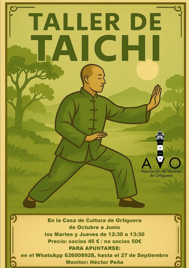 Taller de Taichi en Ortiguera 2025/2026