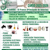 La Escuela de Música Arcángel San Miguel de A Caridá inicia el curso 2025/2026