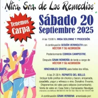 Fiesta de Nuestra Señora de los Remedios 2025 en Coldobrero