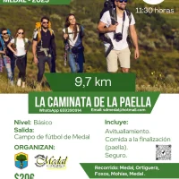 Medal acogerá La Caminata de la Paella 2025