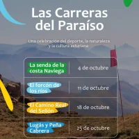 El Trail Senda Costera Naviega se transforma en Carrera del Paraíso