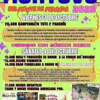 Fiestas en honor a la Virgen del Rosario 2025 en Montovo