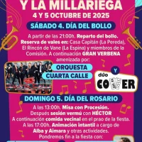 Fiestas del Rosario 2025 en La Pereda y La Millariega