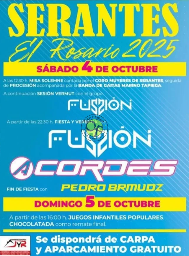 Fiestas del Rosario 2025 en Serantes