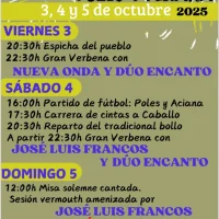 Fiestas del Rosario 2025 en Poles y Aciana
