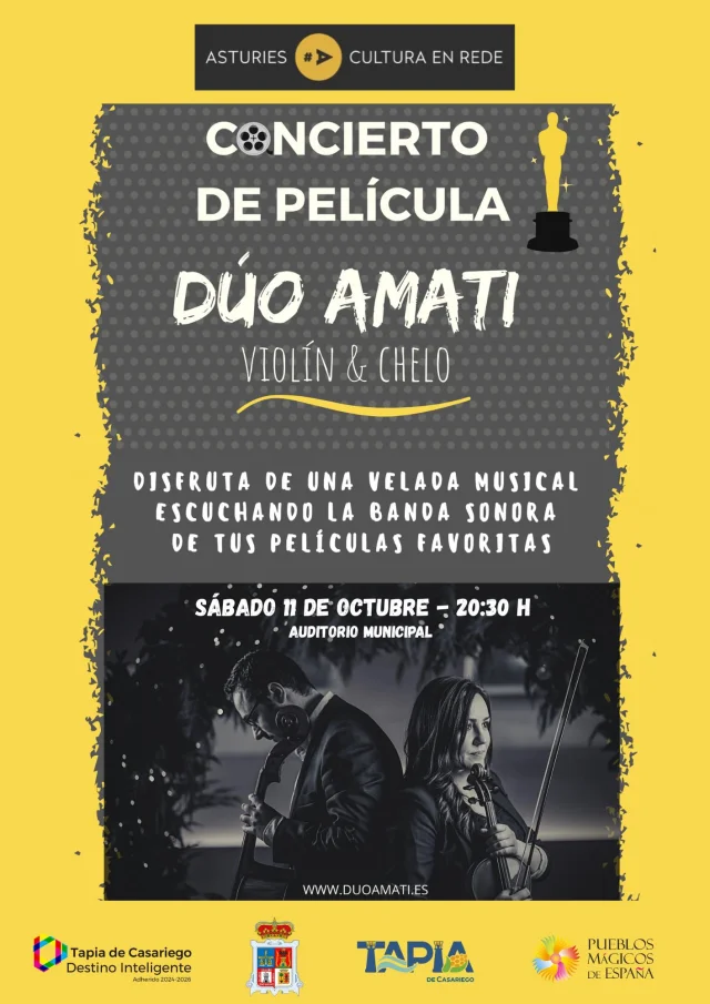 Concierto del dúo Amati en Tapia de Casariego
