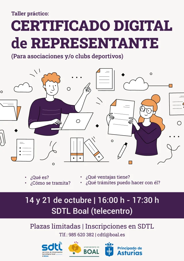 Taller práctico: Certificado Digital de Representante (Para asociaciones y/o clubs deportivos)