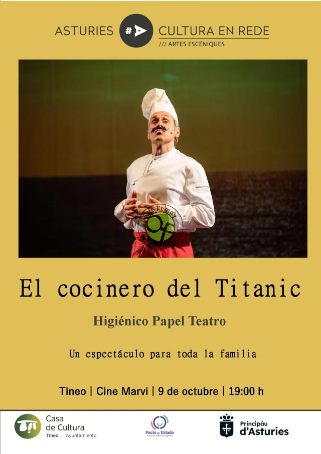 Higiénico Papel Teatro visita Tineo con la obra 