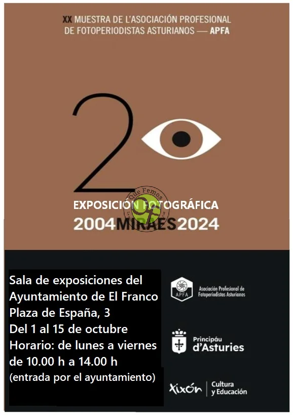 La Exposición Itinerante Miraes 2024 podrá visitarse en A Caridá