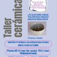 La Asociación Muyeres Esqueicidas organiza un Taller de cerámica