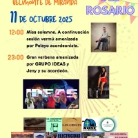 Fiestas del Rosario 2025 en Vigaña