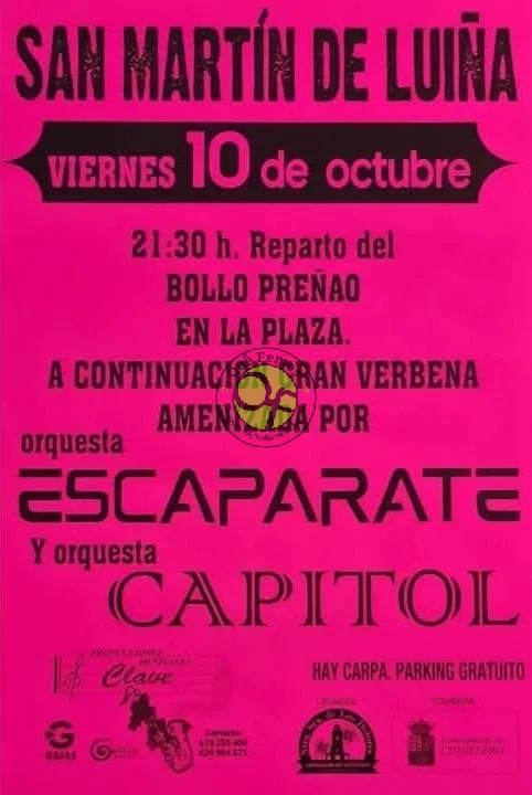 Fiesta en San Martín de Luiña 2025
