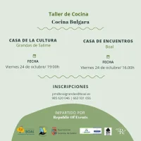 Taller de cocina búlgara en Boal y Grandas