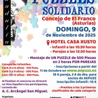 II Concurso de Puzzles Solidario Concejo de El Franco