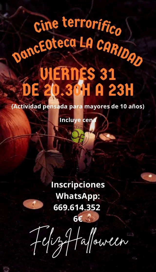 Cine terrorífico en A Caridá